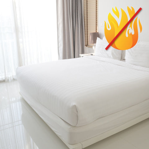 FR (FLAME RETARDANT) FITTED SHEETS BS 7175 SOURCE 7