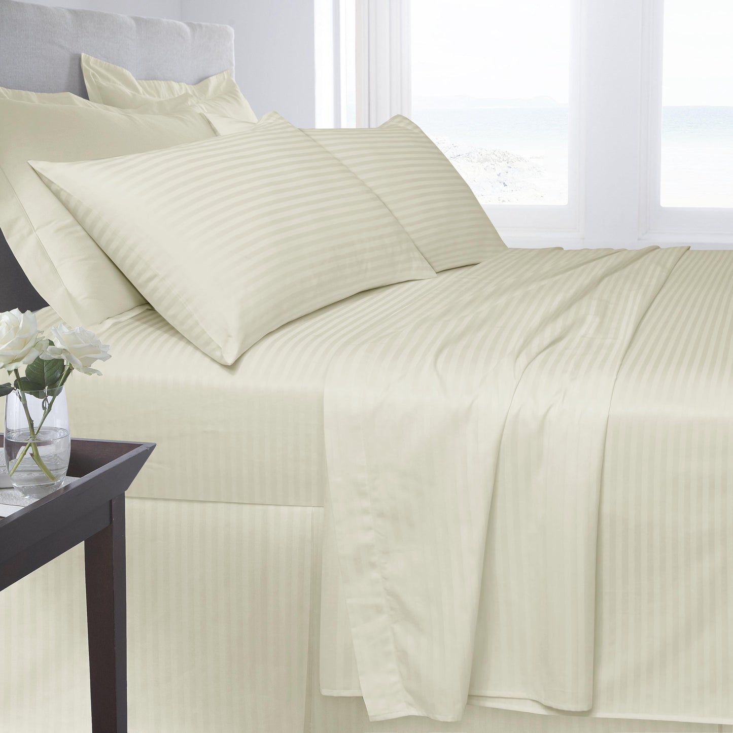 PLAIN DYE COTTON SATIN BEDDING