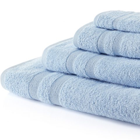 HOTEL QUALITY TOWELS 100% COTTON 500GSM (LIGHT COLOURS)