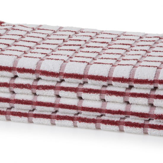 SMALL CHECK TEA TOWELS