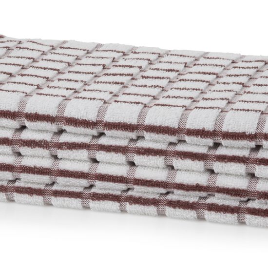 SMALL CHECK TEA TOWELS