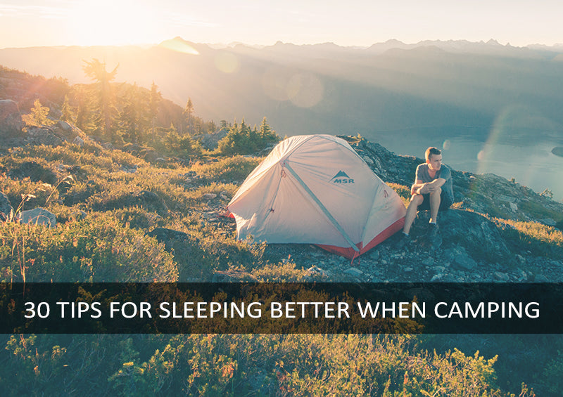 30 Tips for getting the best sleep when camping and at festivals SW Living Ltd