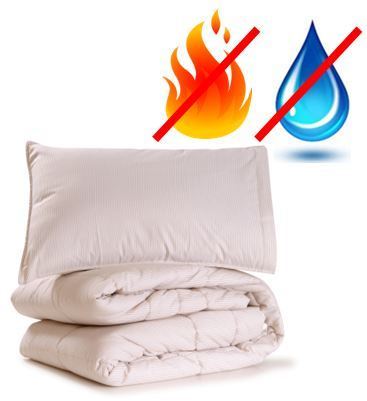 FLAME RETARDANT WATERPROOF PILLOWS BS7175 SOURCE 7